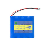 Rechargeable 14.8V 18650 Li-ion Battery Pack (4S1P, 2600–3200mAh) with Built-in PCM Protection, Multiple Connector Options