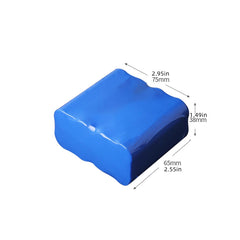 Pack de Baterias Li-ion 18650 4S2P 14,8 V, 3000–6400mAh, PCM Integrado, Opções Personalizadas de Cabo e Conector