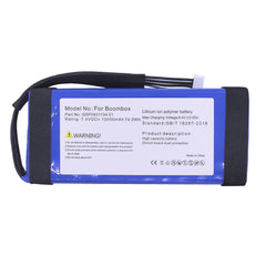 Replacement Battery for JBL Boombox 1/2/3, 7.4 V/7.26 V 10000mAh–10400mAh, Kompatibilní s GSP0931134 01, SUN-INTE-213, SUN-INTE-268, Baterie pro Bluetooth reproduktor