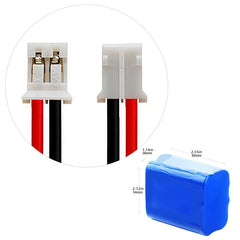11,1 V 18650 3S2P 6400Mah 18650 Lithium-ion Li-ion dobíjecí bateriový pack
