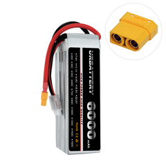 22.2V 6S 6000mAh 60C LiPo-batteri (XT90) til RC-fly, helikopter og 1/8-skala RC-køretøjer