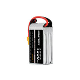 6S LiPo 1500mAh 22.2V RC Battery, High-Discharge 25C–120C, XT60/Deans/XT90 Options for FPV Drones, Cars, Planes