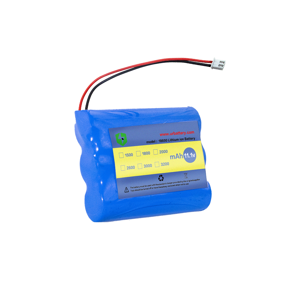 12V Li-Ion 18650 Lithium-Ionen wiederaufladbarer Akku-Pack 3S1P 11,1V 12,6V Akku-Pack