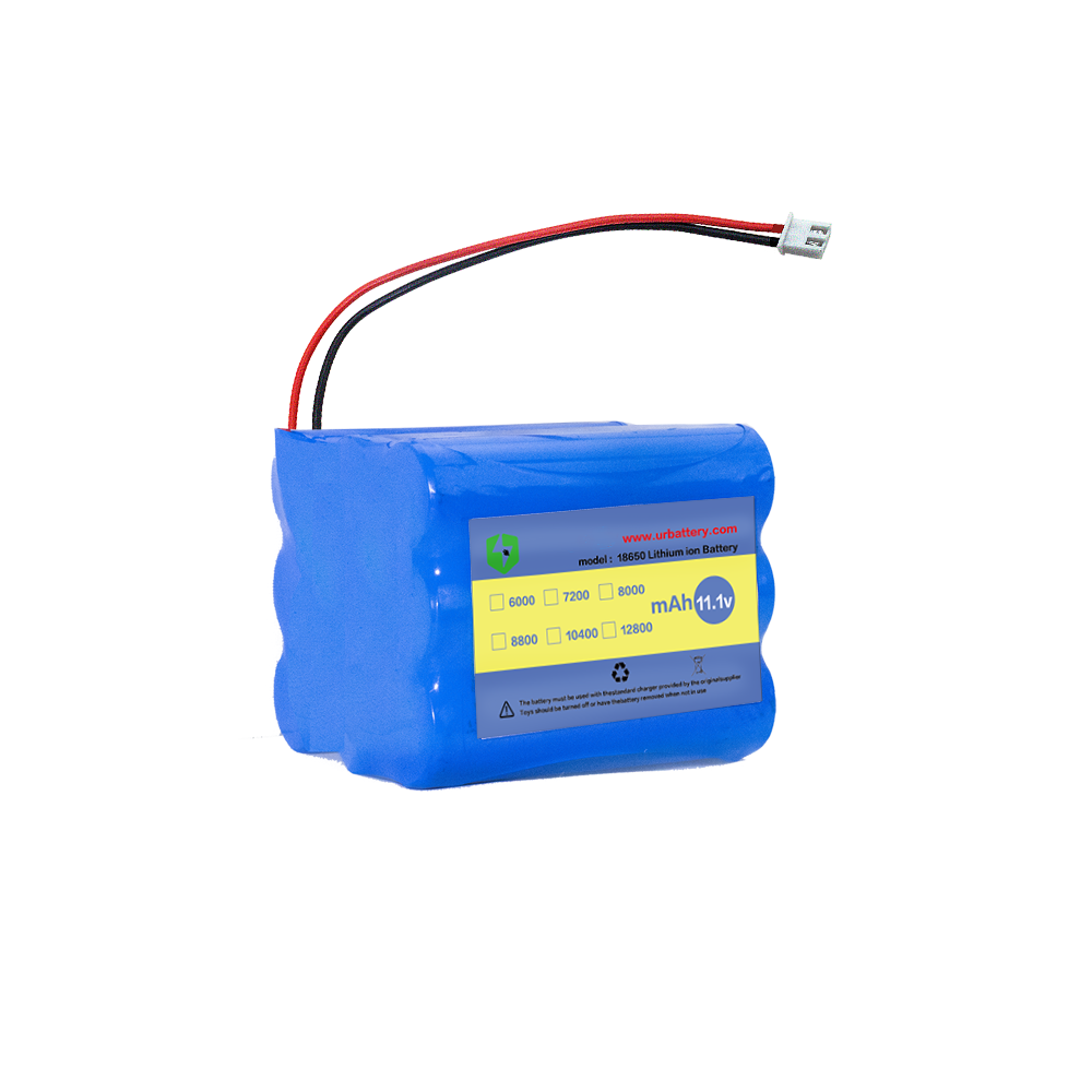 11,1 V 7,8 Ah Li-ion-akku (3S3P 18650) LED-valoihin/reitittimeen/tee-se-itse-projekteihin