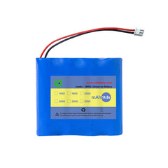 Ladattava 14,8 V 18650 Li-ion -akkupaketti (4S1P, 2600–3200 mAh) sisäänrakennetulla PCM-suojauksella, useilla liitinvaihtoehdoilla