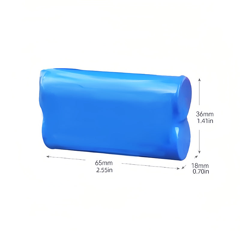 3.7V 18650 Litiumbatteripaket 3000 ~ 6400MAH - 2P