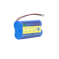 3.7V 18650 Litiumbatteripaket 3000 ~ 6400MAH - 2P