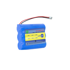 18650 1S3P 3,7V 9600mAh Li-ion batteri med BMS til POS-maskine LED-lys