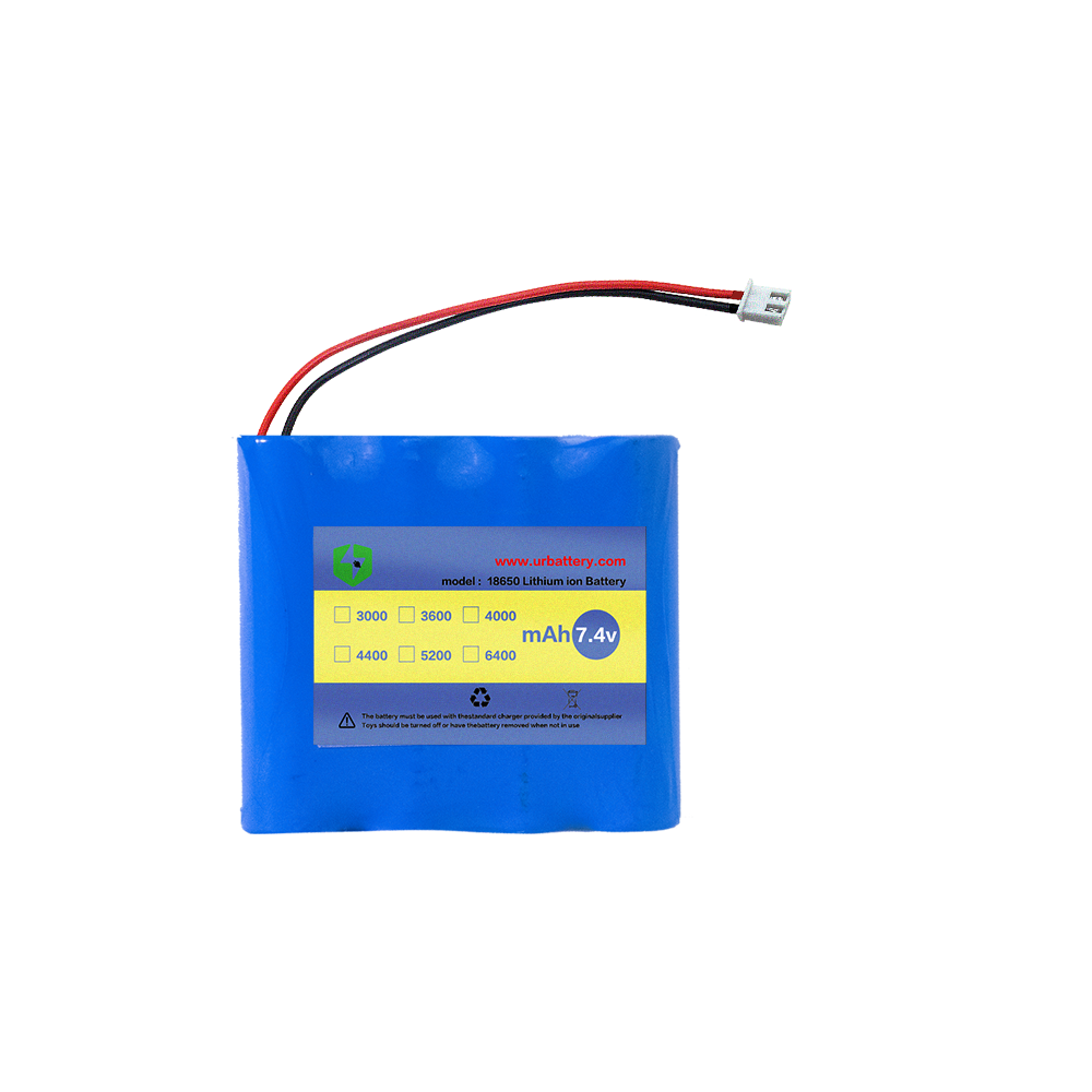 7,4 V 2S2P Li-Ion Akku-Pack 18650 Wiederaufladbarer Ersatzakku