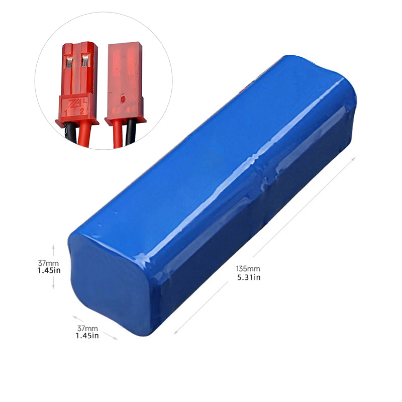 18650 Lithium-Batterie 7,4V Hochkapazitäts-Akku-Pack 8,4V tragbare Lampe vier parallel zwei in Reihe geschaltete 8 Zellen speziell für Bluetooth-Audio