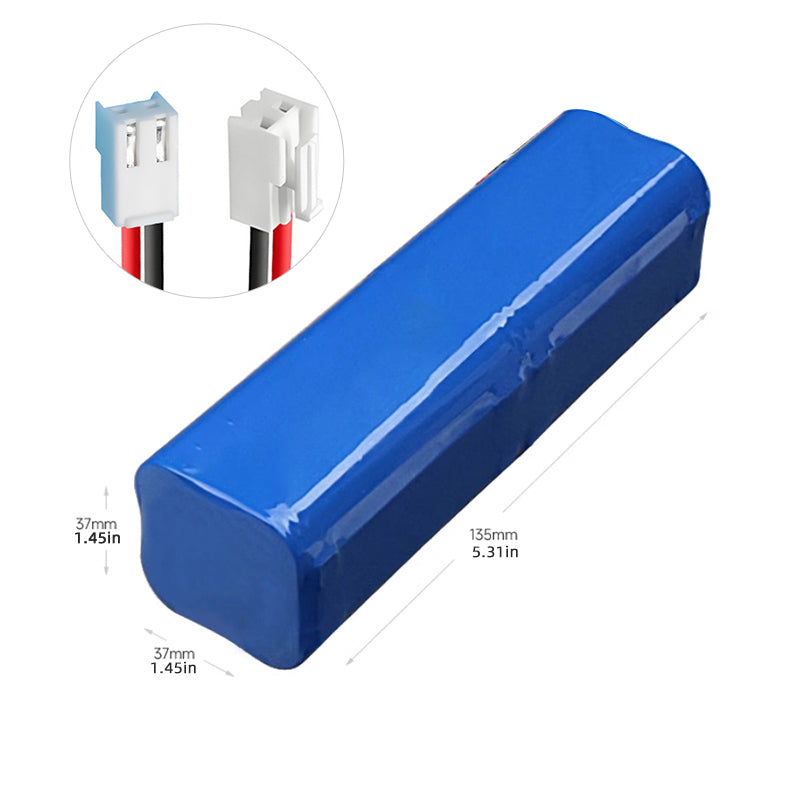 18650 Lithium-Batterie 7,4V Hochkapazitäts-Akku-Pack 8,4V tragbare Lampe vier parallel zwei in Reihe geschaltete 8 Zellen speziell für Bluetooth-Audio