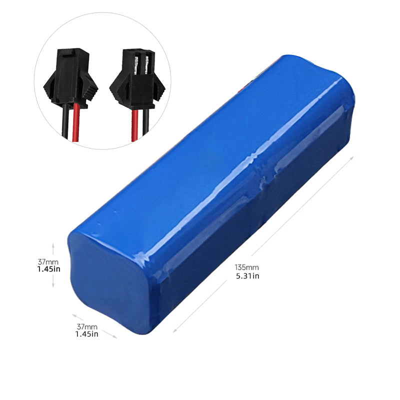 18650 Lithium-Batterie 7,4V Hochkapazitäts-Akku-Pack 8,4V tragbare Lampe vier parallel zwei in Reihe geschaltete 8 Zellen speziell für Bluetooth-Audio