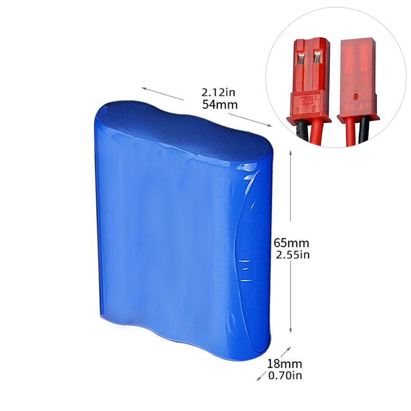 12V Li-Ion 18650 Lithium-Ionen wiederaufladbarer Akku-Pack 3S1P 11,1V 12,6V Akku-Pack