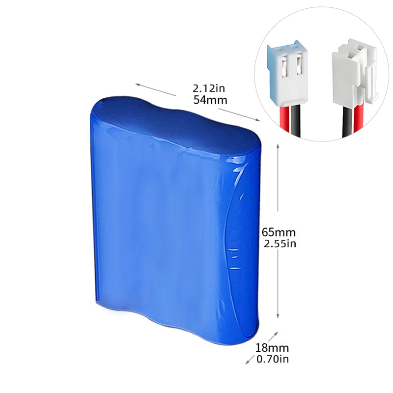 12V Li-Ion 18650 Lithium-Ionen wiederaufladbarer Akku-Pack 3S1P 11,1V 12,6V Akku-Pack