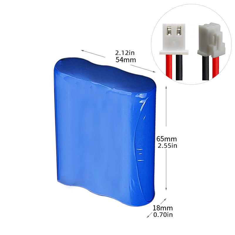 12V Li-Ion 18650 Lithium-Ionen wiederaufladbarer Akku-Pack 3S1P 11,1V 12,6V Akku-Pack
