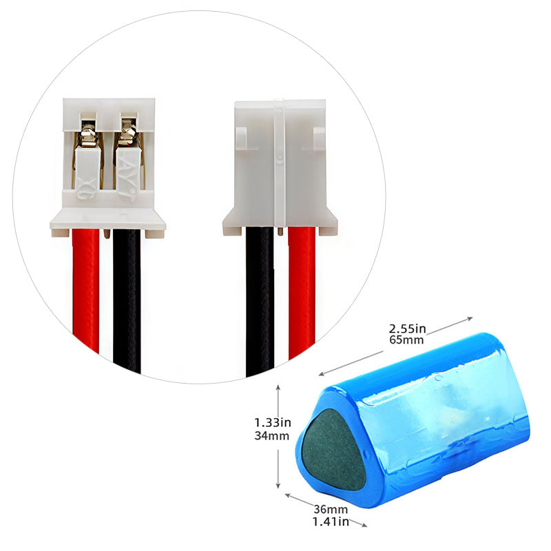 18650 1S3P 3.7V 9600mAh Li-ion baterie s BMS pro POS terminál a LED světla