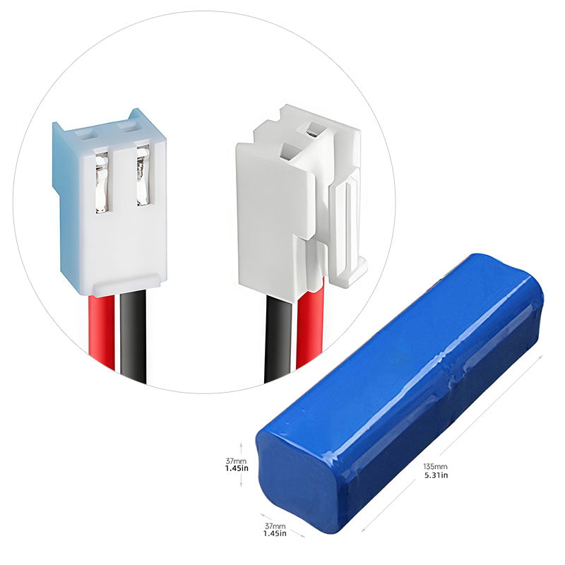Lithiumová baterie 18650 7,4 V velkokapacitní bateriový pack 8,4 V přenosná lampa čtyři paralelně dva v sérii 8 článků určený pro Bluetooth audio