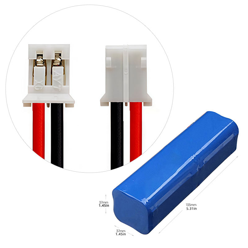 Lithiumová baterie 18650 7,4 V velkokapacitní bateriový pack 8,4 V přenosná lampa čtyři paralelně dva v sérii 8 článků určený pro Bluetooth audio