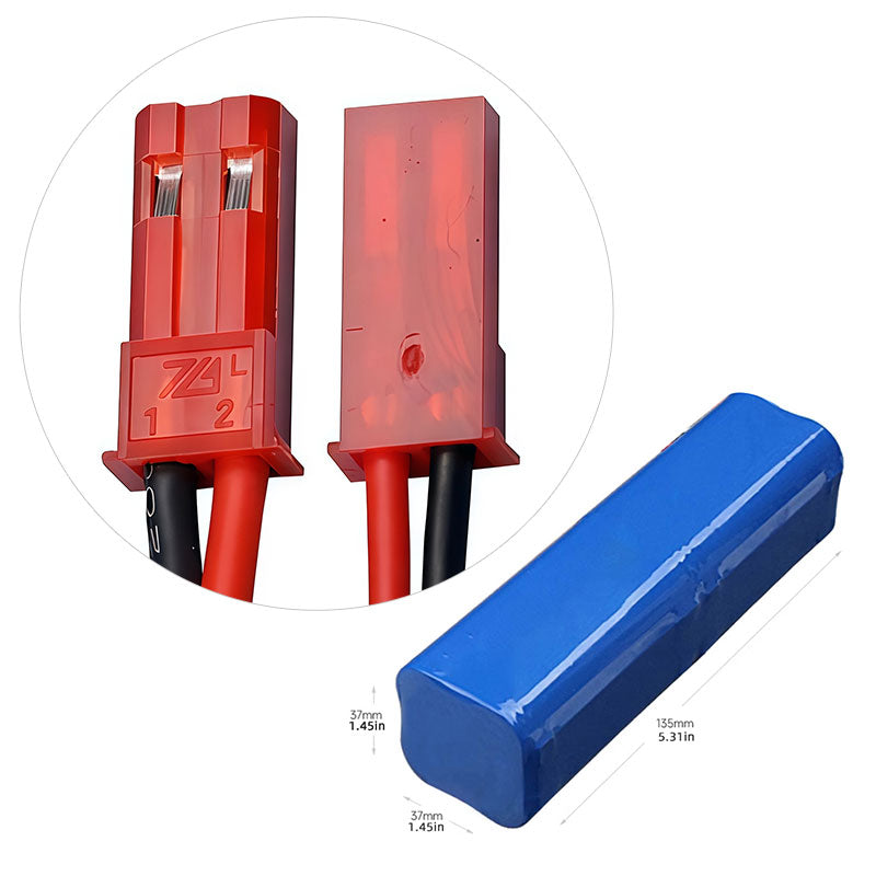Lithiumová baterie 18650 7,4 V velkokapacitní bateriový pack 8,4 V přenosná lampa čtyři paralelně dva v sérii 8 článků určený pro Bluetooth audio