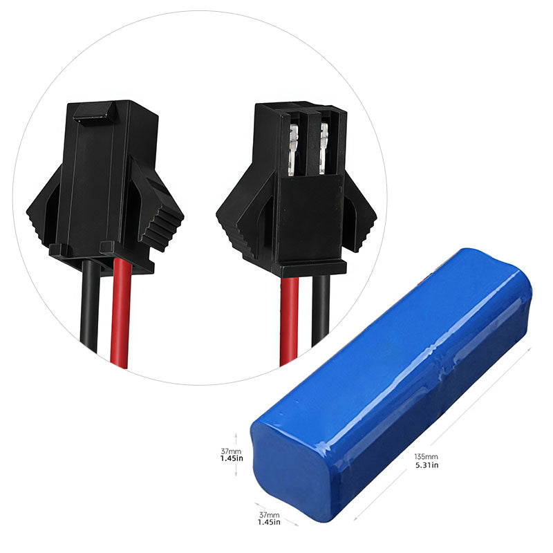 Lithiumová baterie 18650 7,4 V velkokapacitní bateriový pack 8,4 V přenosná lampa čtyři paralelně dva v sérii 8 článků určený pro Bluetooth audio