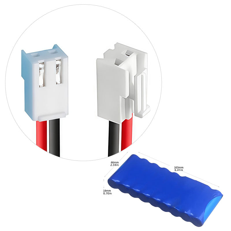 11,1 V 7,8 Ah Li-ion-akku (3S3P 18650) LED-valoihin/reitittimeen/tee-se-itse-projekteihin
