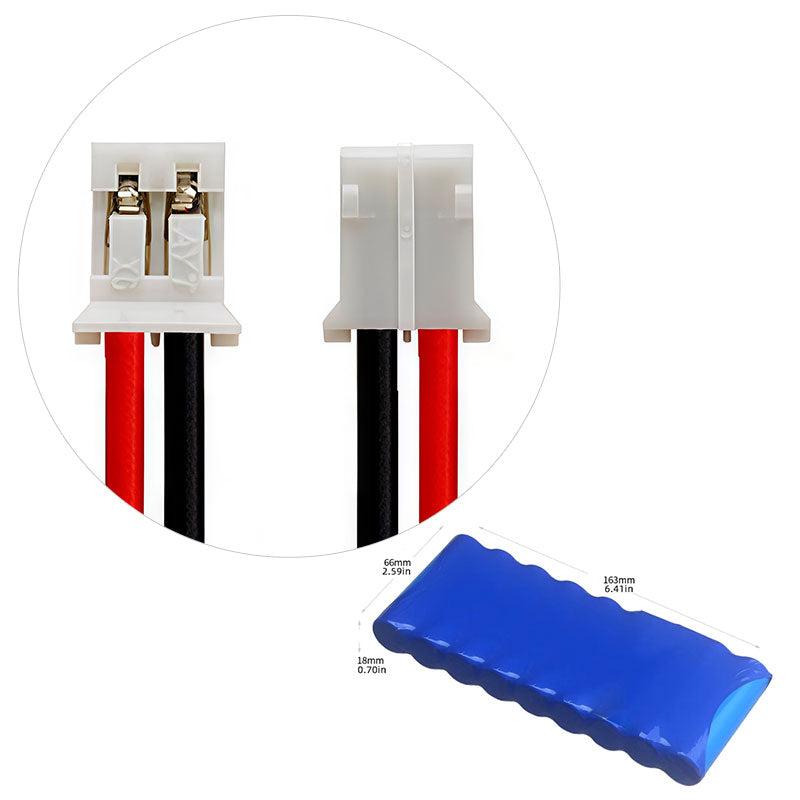 11,1 V 7,8 Ah Li-ion-akku (3S3P 18650) LED-valoihin/reitittimeen/tee-se-itse-projekteihin