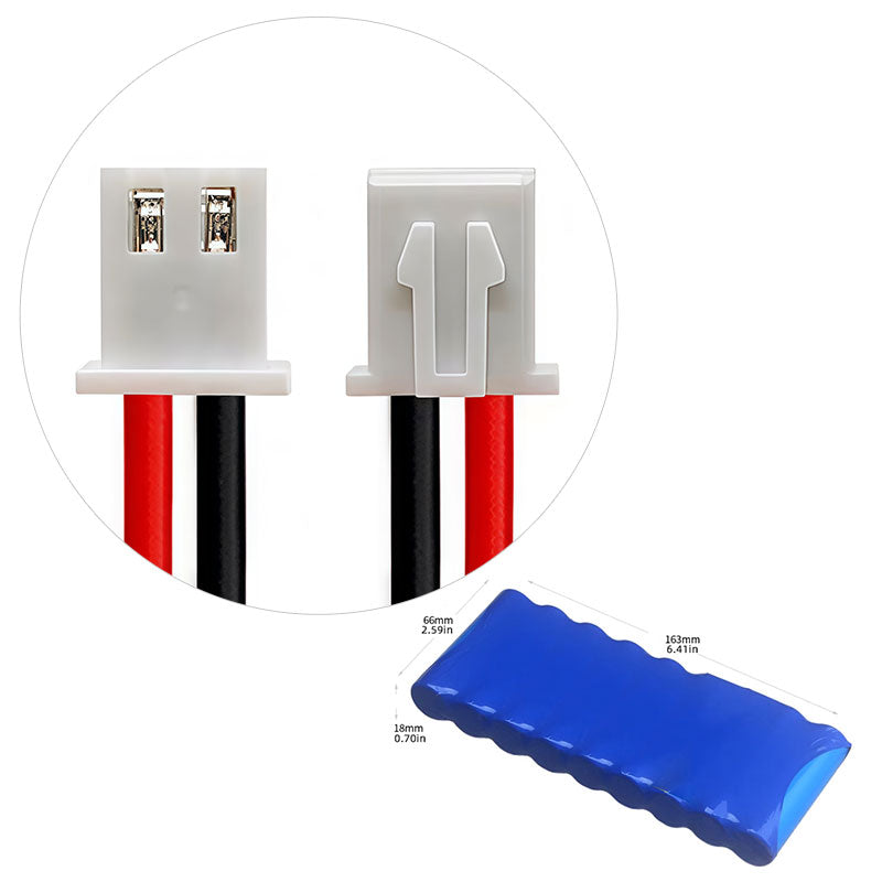 11,1 V 7,8 Ah Li-ion-akku (3S3P 18650) LED-valoihin/reitittimeen/tee-se-itse-projekteihin
