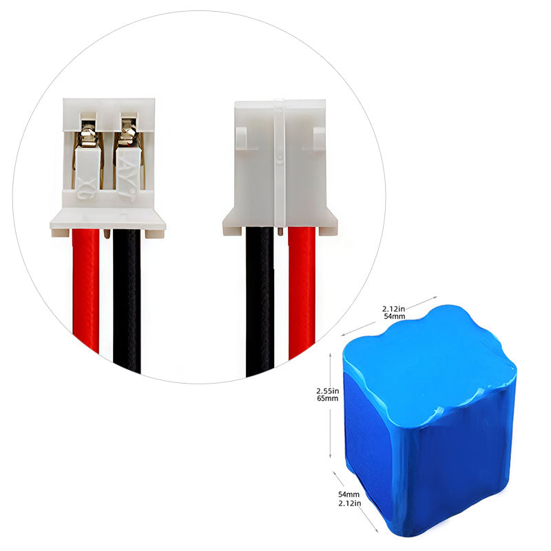 11,1 V 7,8 Ah Li-ion-akku (3S3P 18650) LED-valoihin/reitittimeen/tee-se-itse-projekteihin