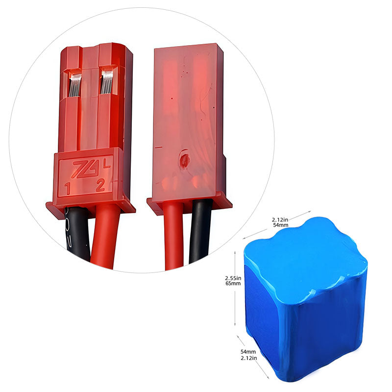 11,1 V 7,8 Ah Li-ion-akku (3S3P 18650) LED-valoihin/reitittimeen/tee-se-itse-projekteihin