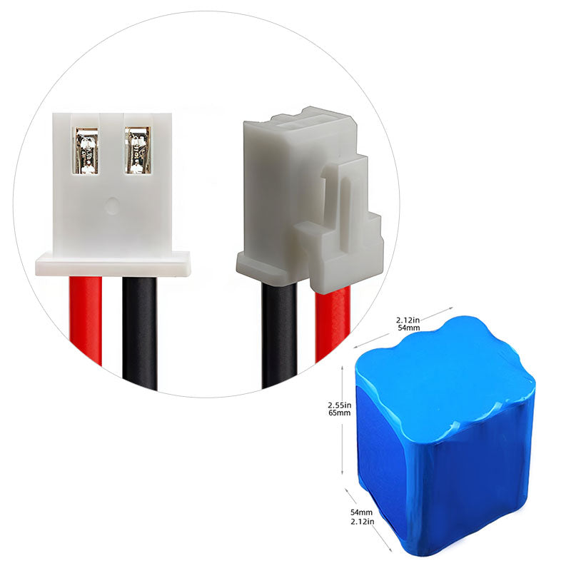 11,1 V 7,8 Ah Li-ion-akku (3S3P 18650) LED-valoihin/reitittimeen/tee-se-itse-projekteihin