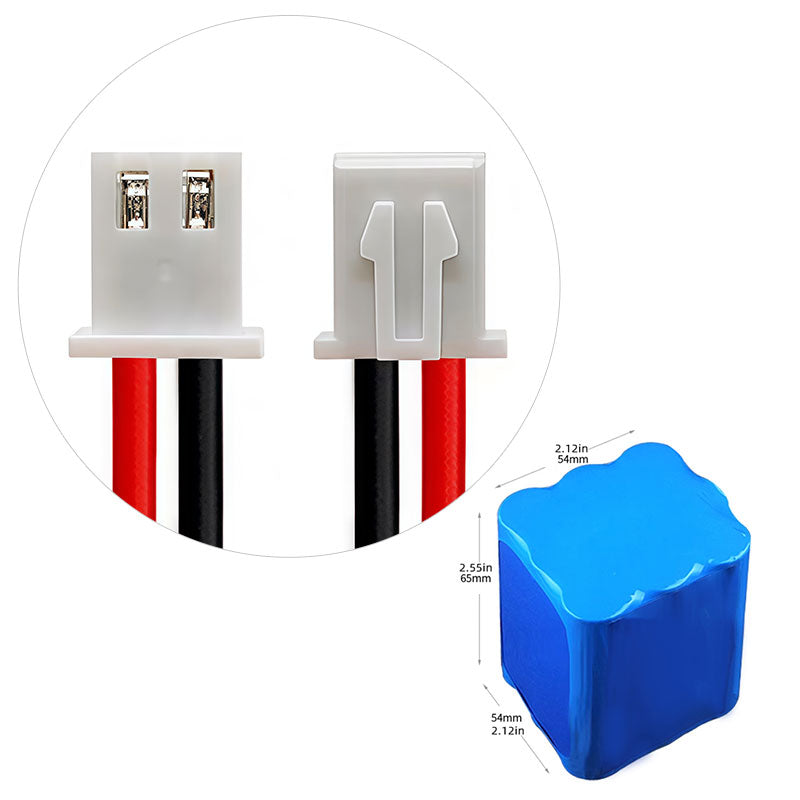 11,1 V 7,8 Ah Li-ion-akku (3S3P 18650) LED-valoihin/reitittimeen/tee-se-itse-projekteihin