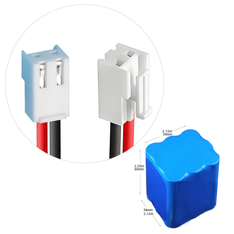 11,1 V 7,8 Ah Li-ion-akku (3S3P 18650) LED-valoihin/reitittimeen/tee-se-itse-projekteihin