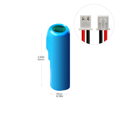 Li-ion 3.7V 2200-3200MAH 1P 18650 Lithiumbatterijpakket met lijn draadconnector