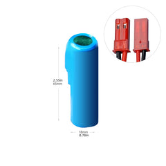Li-ion 3.7V 2200-3200MAH 1P 18650 Lithiumbatterijpakket met lijn draadconnector