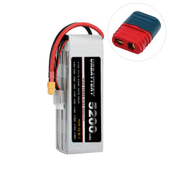 5200mAh 4S 14,8 V LiPo pack, 35C/50C/70C/100C – dlouhá výdrž & silný nástup pro RC auta/trucky/letadla/drony (JST-XH balanční konektor, články třídy A)