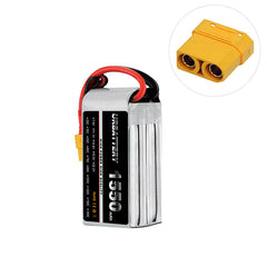 LiPo akumulátor 2S 1500mAh 7,4V (25C–120C) s konektorem Deans T, Soft Pack, pro FPV drony a RC auta/lodě/letadla